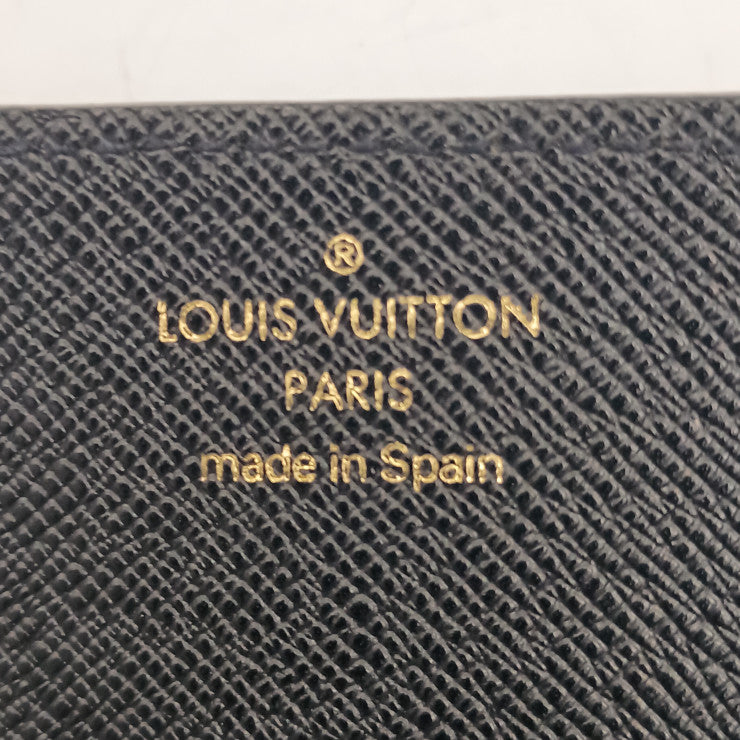LOUIS VUITTON ルイヴィトン カードケース アンヴェロップ カルト ドゥ ヴィジット M56582 ノワール(ブラック)系 エピ メンズ 名刺入れ 美品
