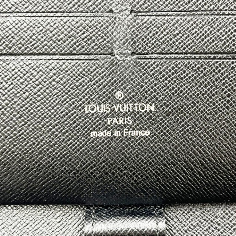 LOUIS VUITTON ルイヴィトン 長財布 ジッピー オーガナイザー M60632 ノワール(ブラック)系 エピ メンズ ラウンドファスナー シルバー金具 美品