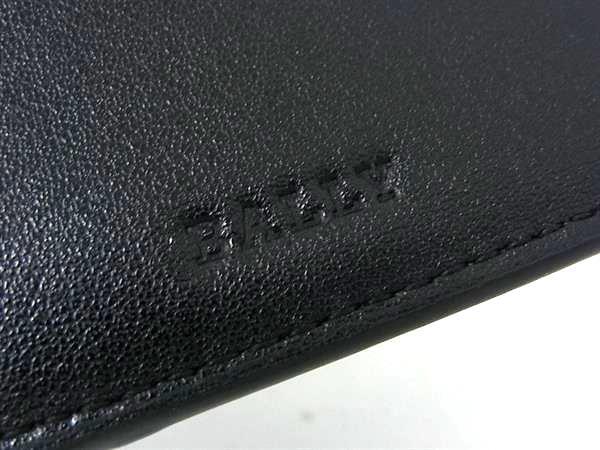 BALLY バリー 財布 ブラック レザー メンズ 二つ折り 長財布 超美品