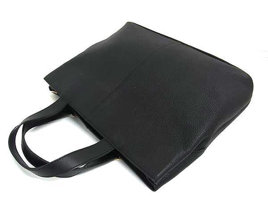 Burberrys バーバリーズ ハンドバッグ ブラック レザー レディース ノバチェック ベルト ゴールド金具 超美品