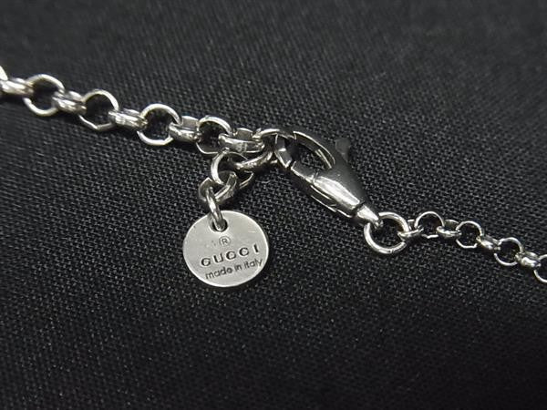 GUCCI グッチ ネックレス インターロッキングG シルバー系 SV925 ユニセックス 美品