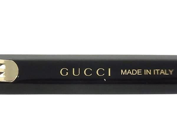 GUCCI グッチ サングラス インターロッキングG GG0232SK ブラック系×レンズ クリアブラックグラデーション系 プラスチック ユニセックス ビー 美品