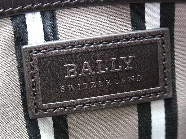 BALLY バリー ビジネスバッグ トレインスポッティング ブリーフケース ブラウン系 レザー メンズ 2WAY ショルダーバッグ 美品