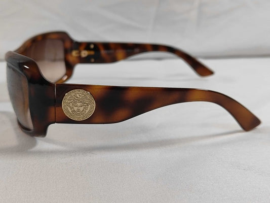 VERSACE ヴェルサーチェ サングラス メデューサ 4093 ブラウン系 プラスチック ユニセックス 美品