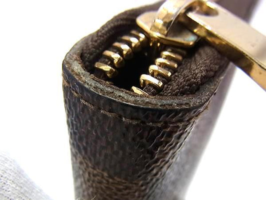 LOUIS VUITTON ルイヴィトン 長財布 ジッピー オーガナイザー N60003 エベヌ(ブラウン) ダミエ メンズ ラウンドファスナー 二つ折り ゴールド金具