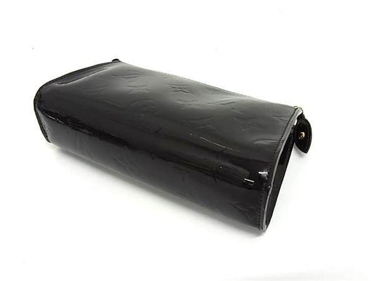 LOUIS VUITTON ルイヴィトン ポーチ トゥルース コスメティック M93564 アマラント系 モノグラムヴェルニ レディース ゴールド金具 美品