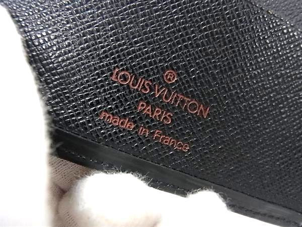 LOUIS VUITTON ルイヴィトン 二つ折り財布 エピ ポルト ビエ カルト クレディ モネ M63542 ブラック系 レザー ユニセックス 美品