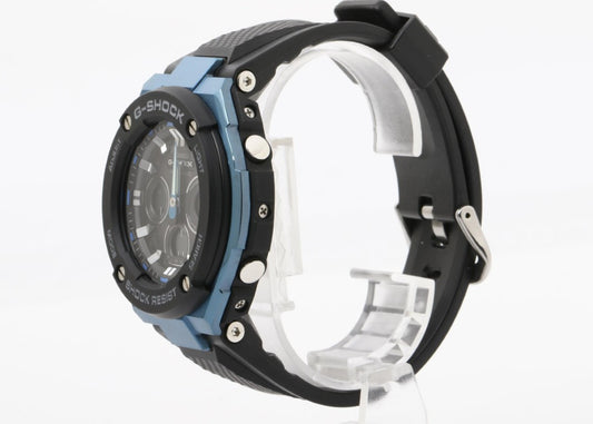CASIO カシオ 腕時計 G-SHOCK G-STEEL Mid Size Series GST-W300G-1A2JF ブラック系 樹脂/ステンレススチール メンズ アナデジ 美品