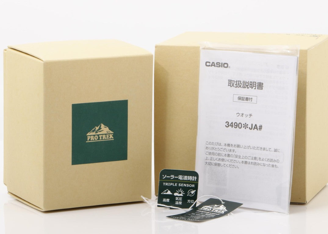 CASIO カシオ 腕時計 PRO TREK プロトレック Climber Line PRW-35-1AJF ブラック系 樹脂(バイオマス)/ステンレススチール メンズ デジタル 新品未使用展示品