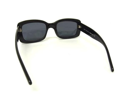 GUCCI グッチ サングラス インターロッキングG GG2407/S ブラック系×レンズ クリアブルー系 プラスチック ユニセックス 美品