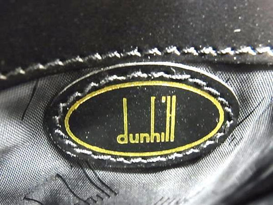 dunhill ダンヒル クラッチバッグ オックスフォード ブラック レザー メンズ ゴールド金具