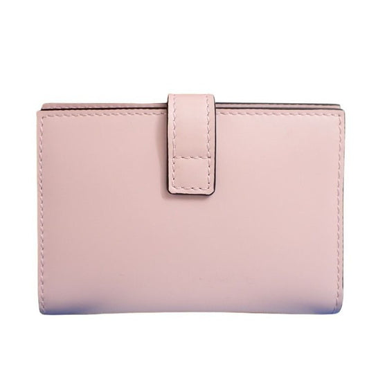 Salvatore Ferragamo フェラガモ カードケース ガンチーニ 220552 ピンク系 レザー レディース ゴールド金具 美品