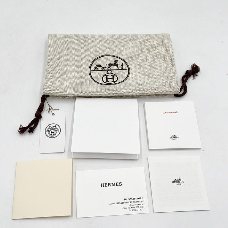 HERMES エルメス ショルダーバッグ サックアリーヌミニ ブルー系 スイフト レディース 美品