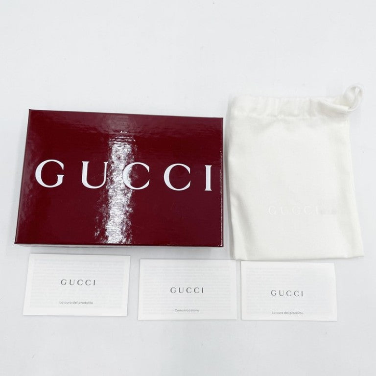 GUCCI グッチ キーホルダー プレイフル ハート 842695 ベージュ ピンク ホワイト系 GGスプリーム レザー レディース キーリング ゴールド金具 新品未使用展示品