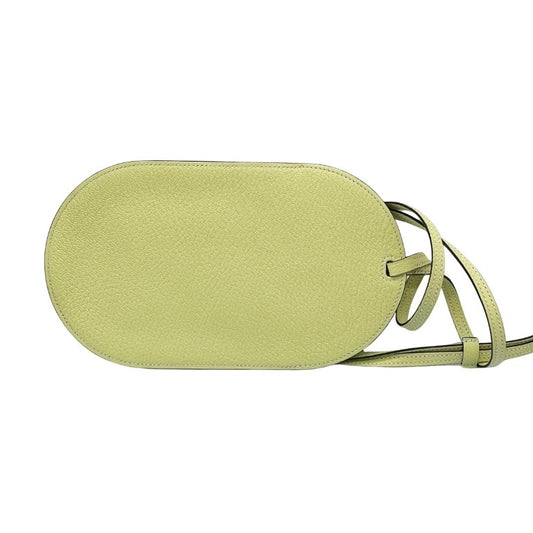 HERMES エルメス スマートフォンケース ポーチ インザループトゥーゴーGM イエロー系 シェーブル レディース 美品