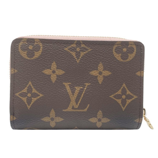 LOUIS VUITTON ルイヴィトン 財布 ポルトフォイユ・ルー M82378 ローズバレリーヌ モノグラム レディース 二つ折り財布 美品