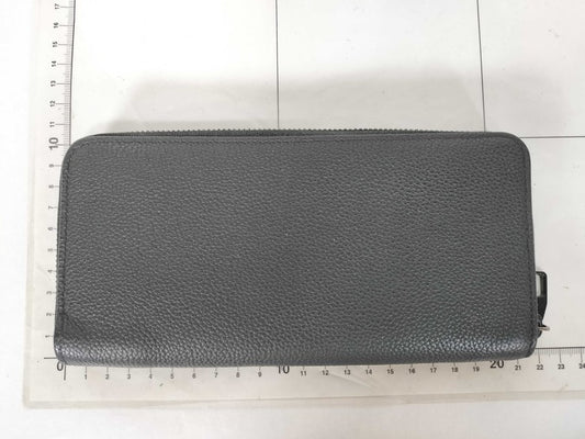 LOUIS VUITTON ルイヴィトン 長財布 LV アエログラム ジッピー ウォレット ホリゾンタル M25959 ブラック系 カーフレザー メンズ ラウンドファスナー ブラック金具 美品