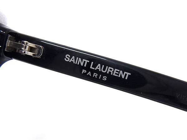SAINT LAURENT PARIS サンローラン パリ サングラス アジアンフィット SL318/F ブラック系 アセテート レディース 美品