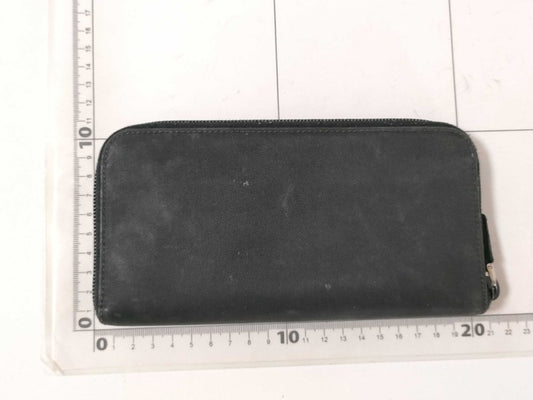 PRADA プラダ 長財布 トライアングルロゴ M506 ブラック系 ナイロン ユニセックス 三角ロゴ シルバー金具