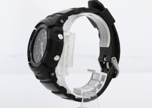 CASIO カシオ 腕時計 G-SHOCK ANALOG-DIGITAL AWG-100 M100 SERIES AWG-M100SBC-1AJF ブラック系 樹脂/ステンレススチール メンズ アナデジ 美品