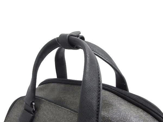 TUMI トゥミ バックパック ワース 734425EG グレー系 PVC メンズ リュックサック 美品