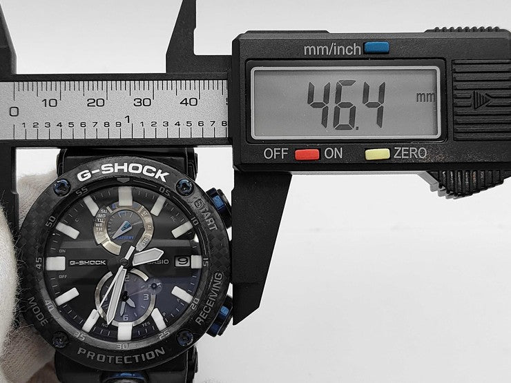 CASIO カシオ 腕時計 G-SHOCK MASTER OF G - AIR GRAVITYMASTER GWR-B1000-1A1JF ブラック系 カーボン メンズ ソーラー電波 アナログ 美品