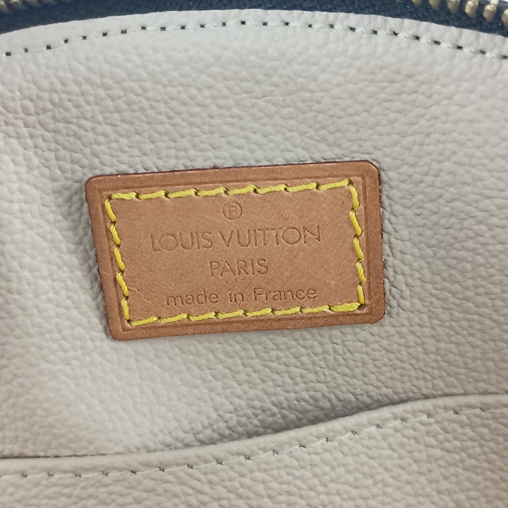 LOUIS VUITTON ルイヴィトン ポーチ ドゥミロンド M47520 ブラウン系 モノグラム ユニセックス ゴールド金具 美品