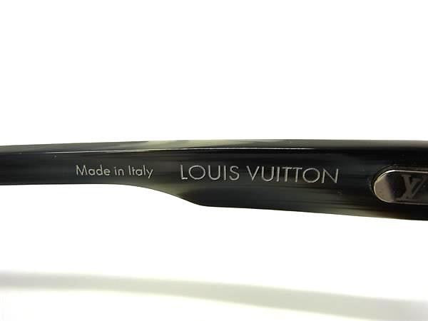 LOUIS VUITTON ルイヴィトン サングラス サングラス LV パームツリー Z1033E ブラック系 アセテート メンズ 美品