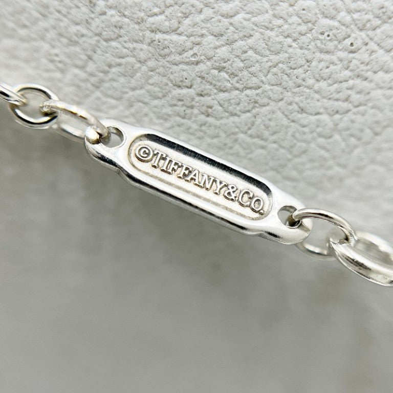 Tiffany&Co. ティファニー ネックレス ハードウェア ボールネックレス シルバー系 Ag925 レディース 美品