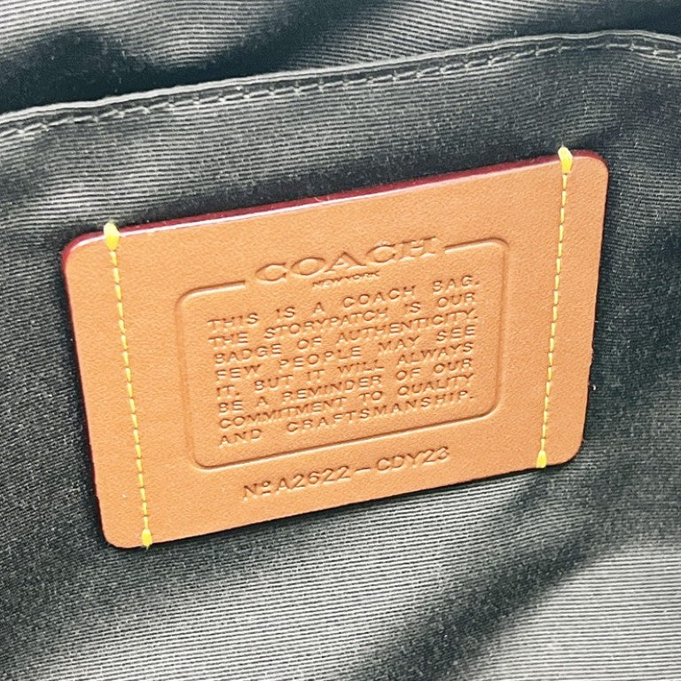 COACH コーチ ハンドバッグ グレイソン トート バッグ・チャーム CDY23 カーキ系 レザー ユニセックス 2WAY シルバー金具 美品