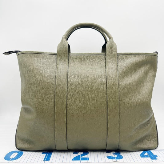 COACH コーチ ハンドバッグ グレイソン トート バッグ・チャーム CDY23 カーキ系 レザー ユニセックス 2WAY シルバー金具 美品