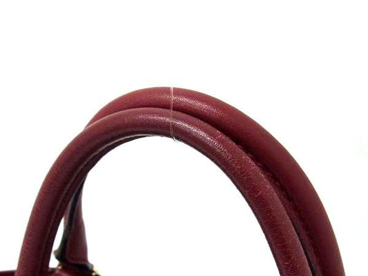 Cartier カルティエ トートバッグ Cドゥ カルティエ SM - ボルドー レザー レディース 2WAY