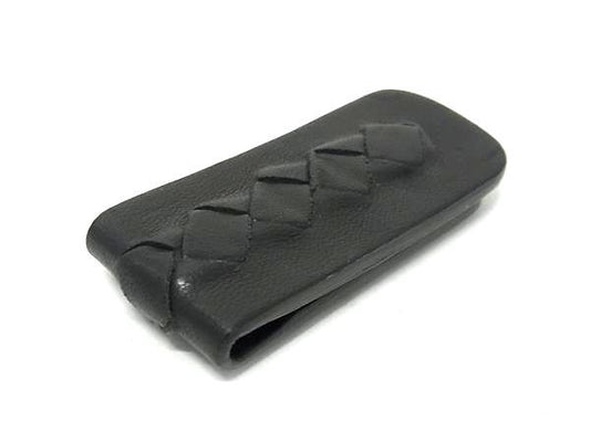 BOTTEGA VENETA ボッテガヴェネタ 財布 イントレチャート マネークリップ 169719 ブラック レザー ユニセックス 札入れ
