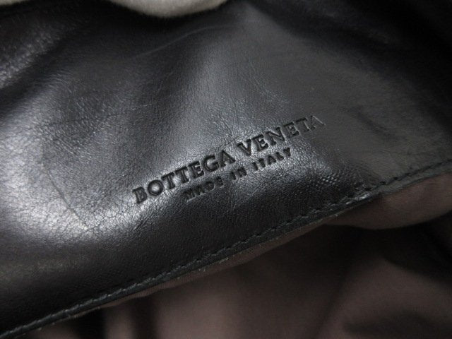 BOTTEGA VENETA ボッテガヴェネタ ショルダーバッグ イントレチャート チェルボ 245169 ブラック レザー ユニセックス