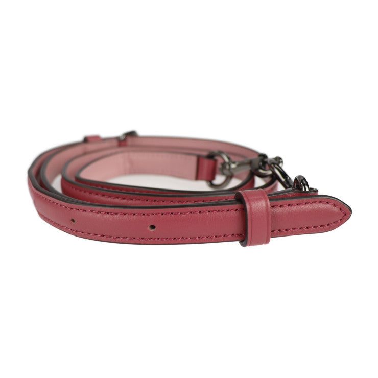 超美品 COACH コーチ EDIE28 イーディー28 ハンドバッグ 57645 ミックスドレザー ピンク系 ガンメタル金具 2WAY ショルダーバッグ