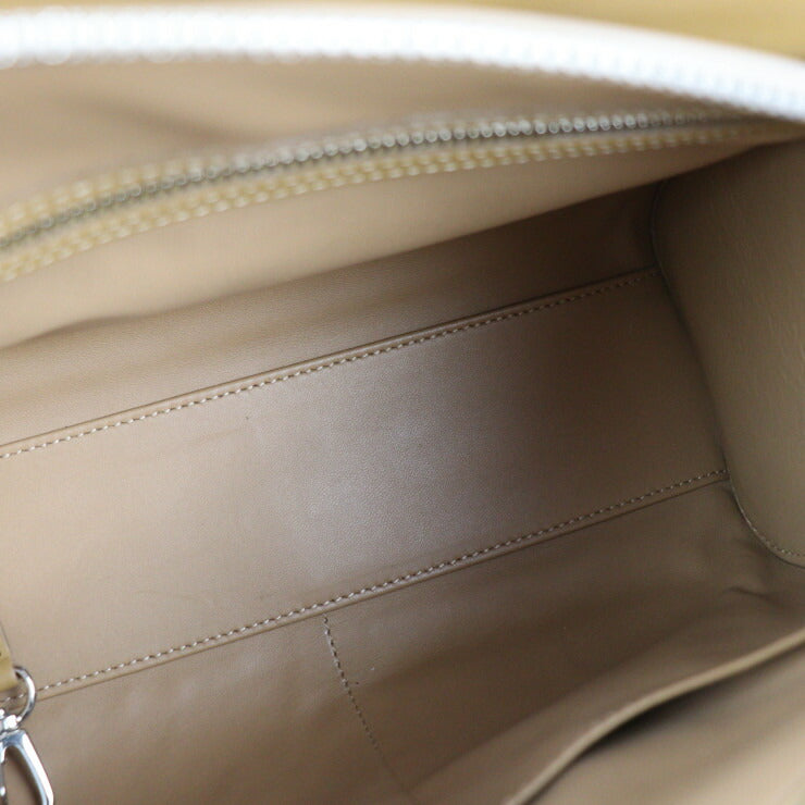 超美品 Longchamp ロンシャン トップハンドル トートバッグS パリ プルミエ ハンドバッグ カーフスキン レザー キャメル系 シルバー金具