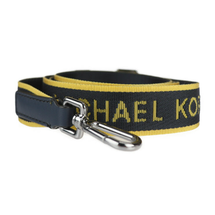 新品未使用展示品 Michael Kors マイケルコース クーパー ショルダーバッグ 37S1SCOC5L レザー ネイビー イエロー マルチカラー クロスボディ メッセンジャーバッグ 2WAY クラッチバッグ セカンドバッグ