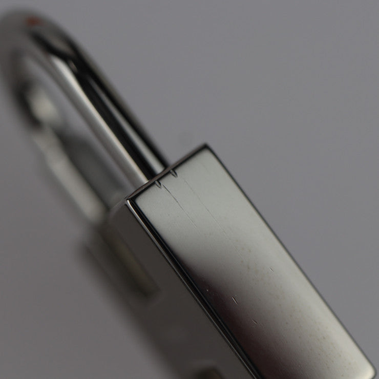 超美品 HERMES エルメス CADENAS QUIZZ RAINBOW カデナ クイズ レインボー キーホルダー - メタル シルバー マルチカラー バッグチャーム キーリング パラディウム ラッカー