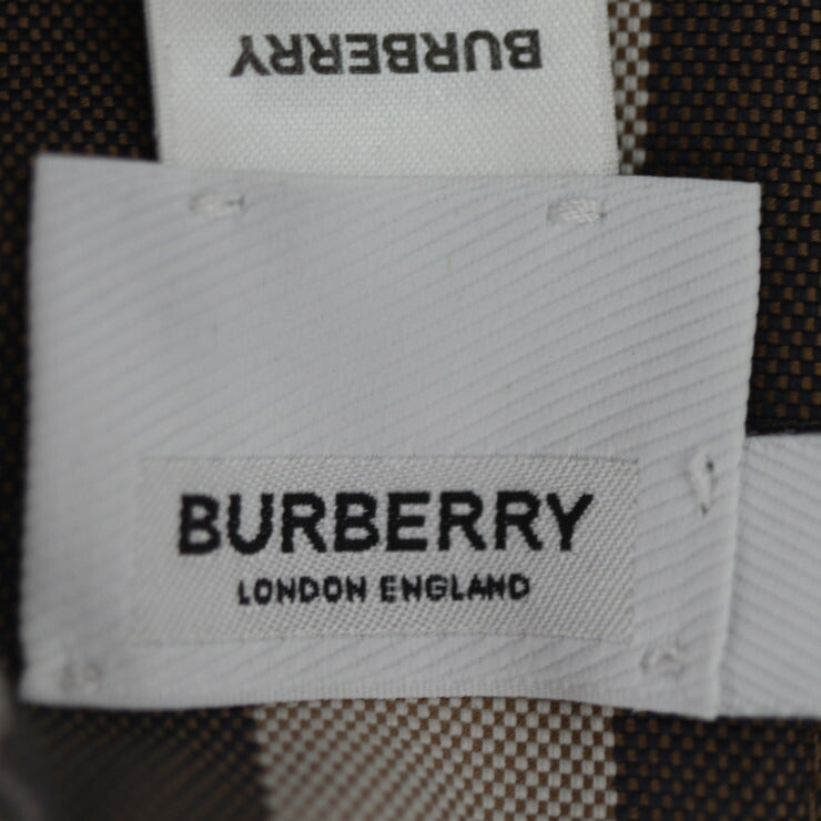 新品未使用展示品 BURBERRY バーバリー ベースボールキャップ キャップ 8056296 表記サイズ 56 コットン ベージュ系 帽子 チェック