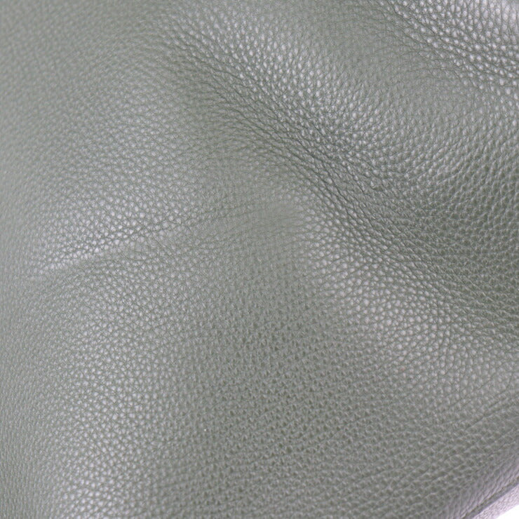 美品 LOUIS VUITTON ルイ ヴィトン ロックイットGM ハンドバッグ トリヨンレザー カーキ系 シルバー金具 トートバッグ