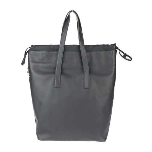 美品 LOUIS VUITTON ルイ ヴィトン カバ・ライト タイガ トートバッグ M31009 レザー ブラック シルバー金具 ショルダーバッグ ドローストリング