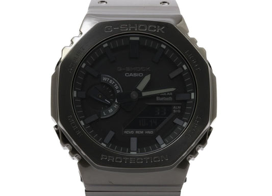 CASIO カシオ 時計 G-SHOCK FULL METAL 2100 Series GM-B2100BD-1AJF ブラック系 ステンレススチール メンズ アナデジ 新品未使用展示品