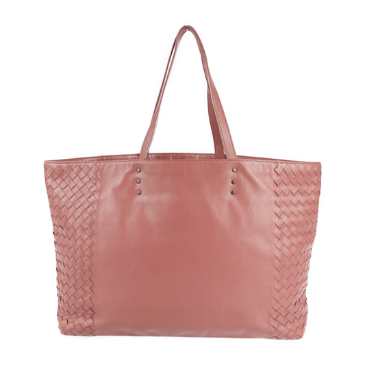 BOTTEGAVENETA ボッテガヴェネタ イントレチャート トートバッグ 386812 レザー ピンク