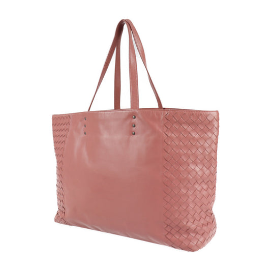 BOTTEGAVENETA ボッテガヴェネタ イントレチャート トートバッグ 386812 レザー ピンク