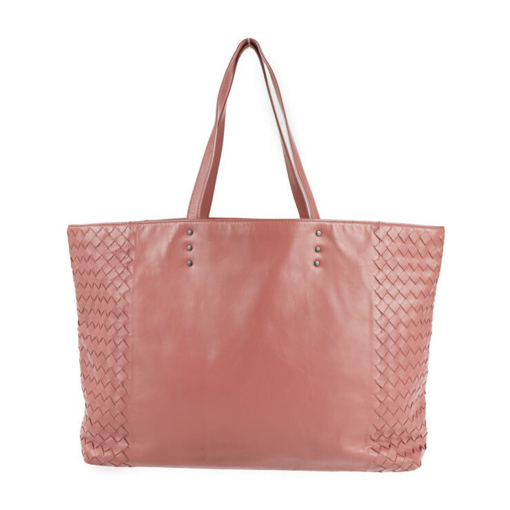 BOTTEGAVENETA ボッテガヴェネタ イントレチャート トートバッグ 386812 レザー ピンク