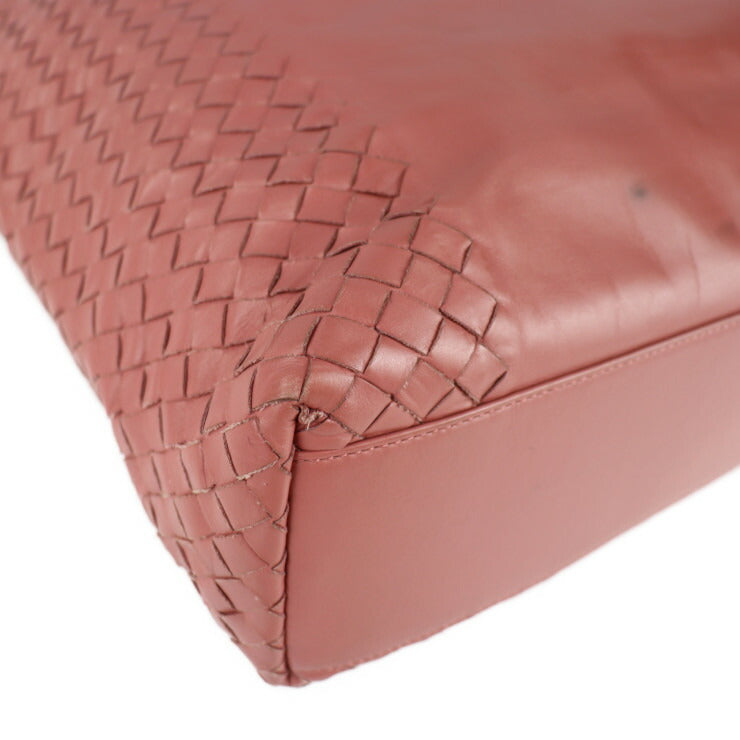 BOTTEGAVENETA ボッテガヴェネタ イントレチャート トートバッグ 386812 レザー ピンク