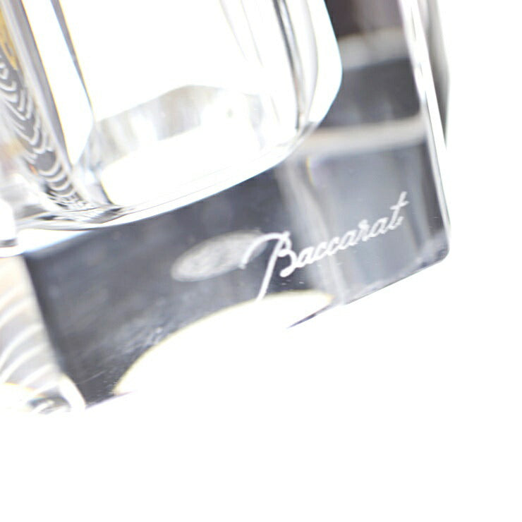 超美品 Baccarat バカラ ギンコベース アポロン その他雑貨 - クリスタル クリア ゴールド 花瓶 フラワーベース 金彩 インテリア 置物 ホース 馬