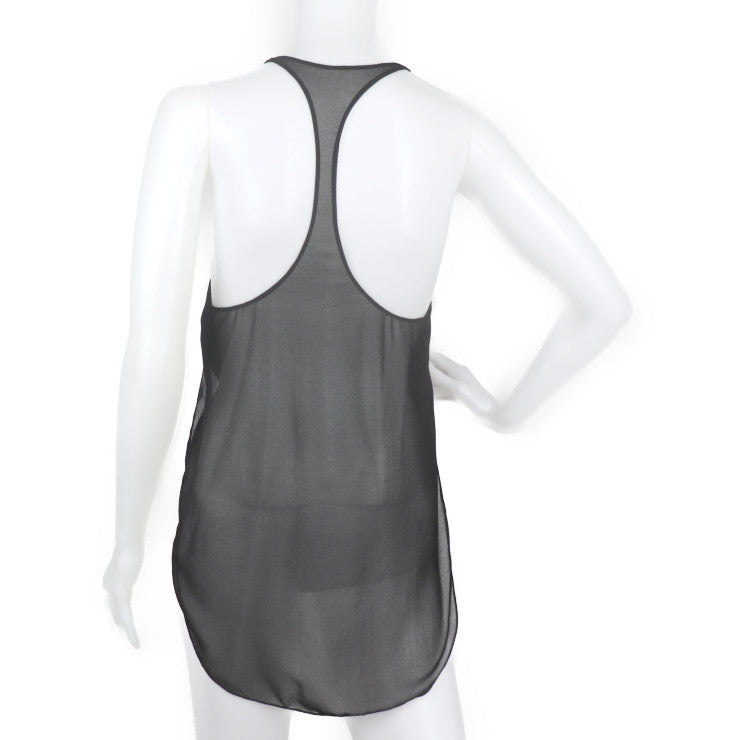 新古未使用展示品 3.1 Phillip Lim 3.1フィリップリム トップス キャミソール R112-2583CPC 表記サイズ 1 レーヨン キュプラ ネイビー系 チュニック ノースリーブ