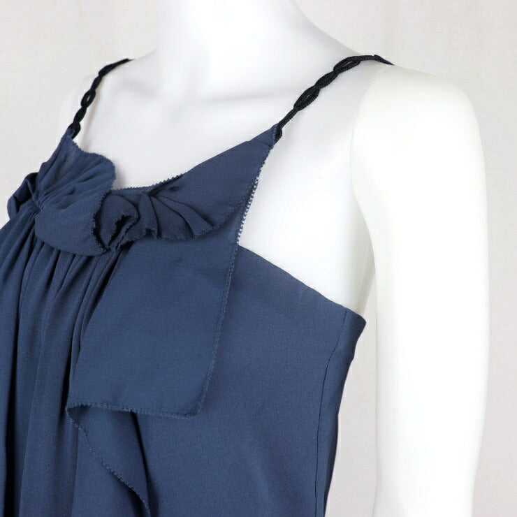 新品未使用展示品 3.1 phillip lim スリーワンフィリップリム ワンピース ワンピース PS16-2259CEE 表記サイズ 0 コットン ブルー系 チュニック キャミソール ノースリーブ