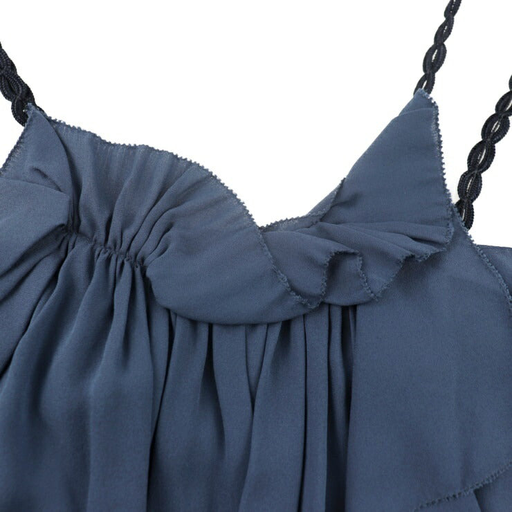 新品未使用展示品 3.1 phillip lim スリーワンフィリップリム ワンピース ワンピース PS16-2259CEE 表記サイズ 0 コットン ブルー系 チュニック キャミソール ノースリーブ